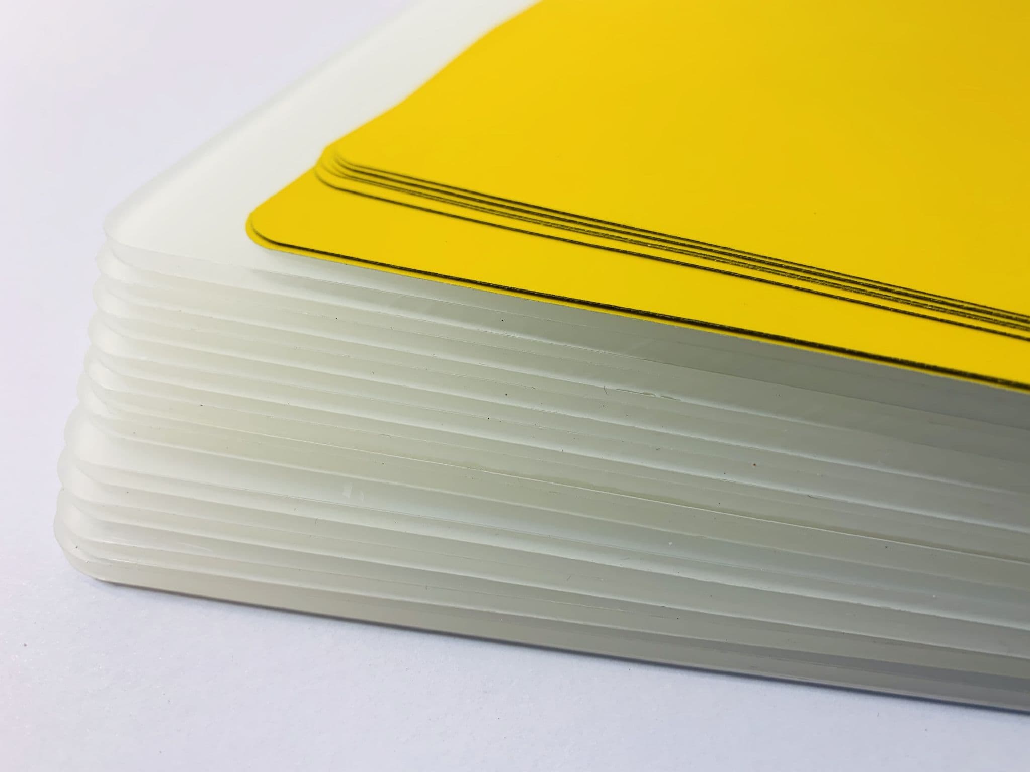 10 x LARGE REAR PLATES 11x8