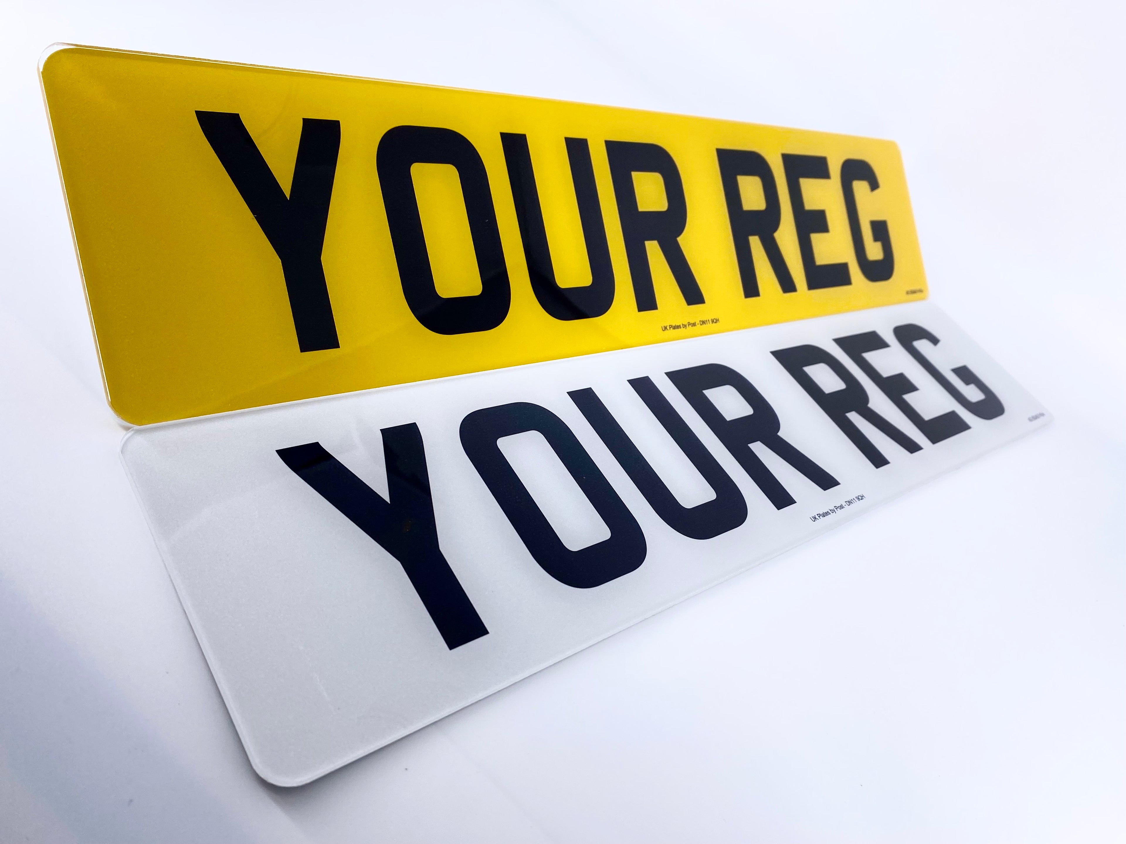 Pair - Standard Plate 2D/3D/4D/Retro