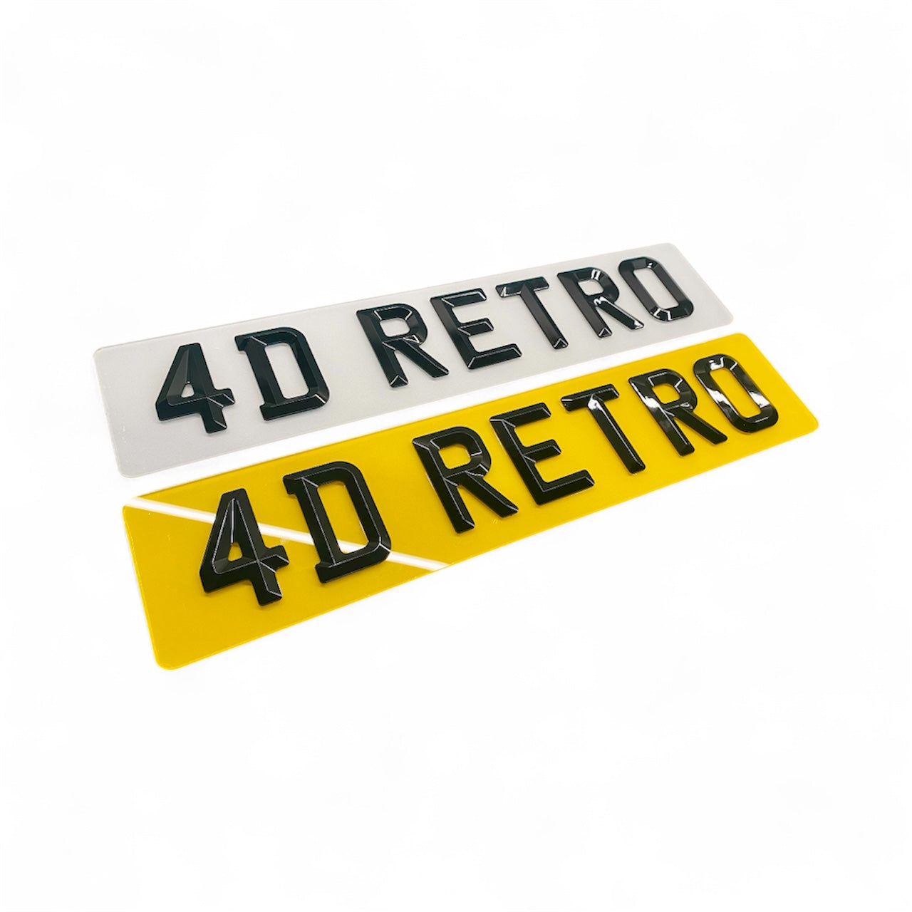 Pair - Standard Plate 2D/3D/4D/Retro