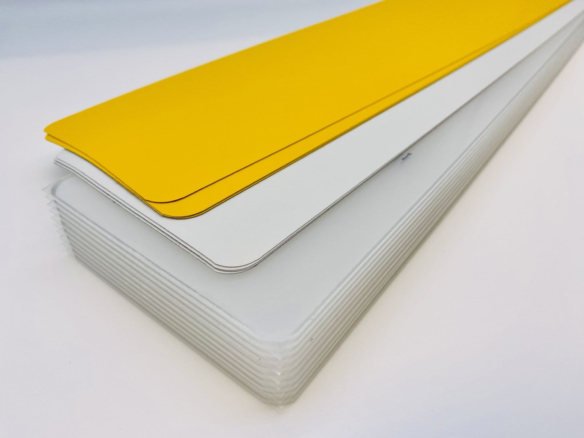 Acrylic and Reflective 25 x REAR 25 FRONT 520X111MM