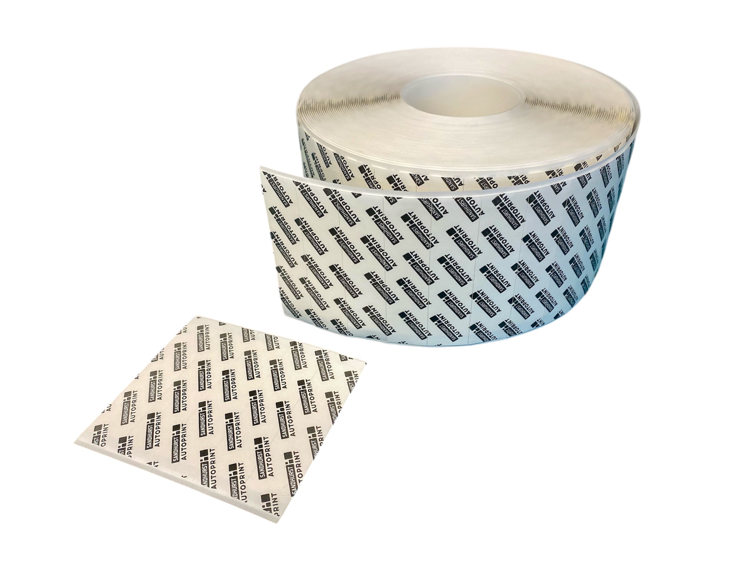 Adhesive Number Plate Pads Roll of 1000